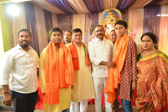 సంగారెడ్డిలో గణేష్ నవరాత్రి ఉత్సవాల్లో అన్నప్రసాద వితరణ