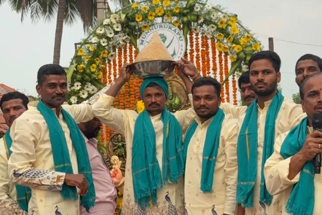 ఉత్కంఠ భరితంగా సాగిన లడ్డు వేలం పాట ఉత్కంఠ భరితంగా సాగిన లడ్డు వేలం పాట