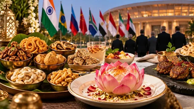 ఢిల్లీలో బ్రిక్స్‌ నేతలకు భారతీయ రుచుల విందు