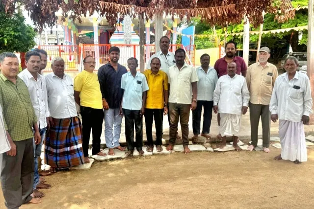 ధర్పల్లిలో శ్రీ లక్ష్మీనరసింహస్వామి ఆలయ కమిటీ ఎన్నిక