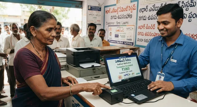 ఏఈపీఎస్ సేవలు.. ఆధార్‌తో సులభంగా డబ్బు విత్‌డ్రా