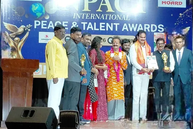 బొడ్డేపల్లికి ఇంటర్నేషనల్ పీస్ టాలెంట్ అవార్డు బొడ్డేపల్లికి ఇంటర్నేషనల్ పీస్ టాలెంట్ అవార్డు