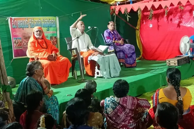 గురుదేవ ఆశ్రమంలో అఖండ శివనామ సప్తాహ సందర్భంగా ప్రవచనాలు