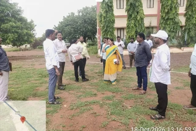 నెల్లూరులో స్ట్రాంగ్ రూమ్లు, కౌంటింగ్ కేంద్రాల తనిఖీ నెల్లూరులో స్ట్రాంగ్ రూమ్లు, కౌంటింగ్ కేంద్రాల తనిఖీ