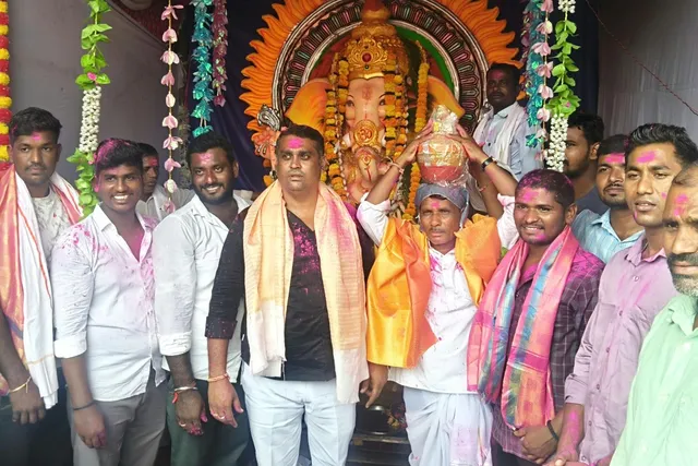 బెంబర గ్రామంలో భక్తిశ్రద్ధలతో గణేష్ నిమజ్జన శోభాయాత్ర