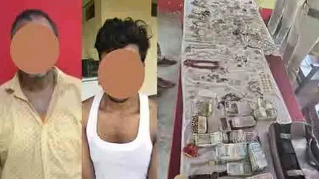 தொழிலதிபர் வீட்டில் 3 கோடி கொள்ளை: வீட்டு வேலைக்காரன் உட்பட இருவர் கைது தொழிலதிபர் வீட்டில் 3 கோடி கொள்ளை: வீட்டு வேலைக்காரன் உட்பட இருவர் கைது