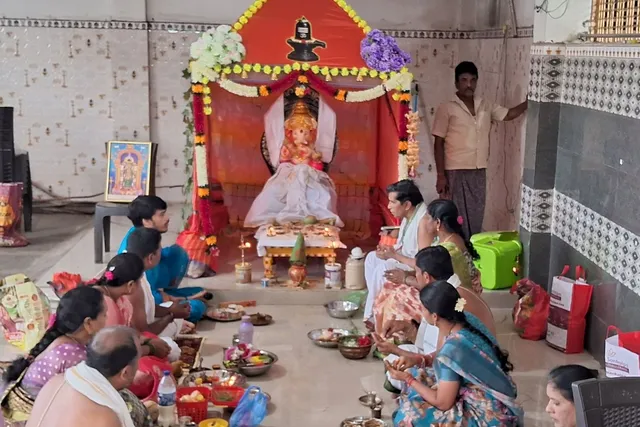 గొర్లవేడులో ఘనంగా గణపతి నవరాత్రి ఉత్సవాలు
