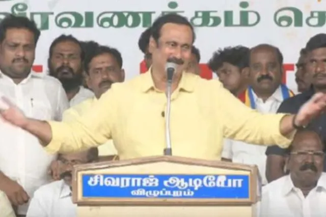 விழுப்புரம் பொதுக் கூட்டத்தில் பாமக தலைவர் அன்புமணி ராமதாஸ் பேச்சு