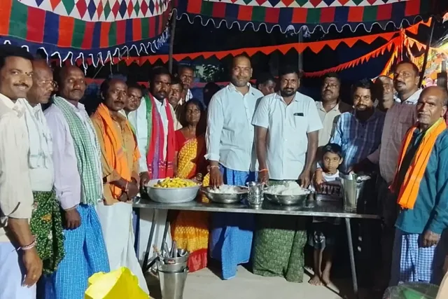 ధర్మారావుపేటలో మహా అన్న ప్రసాదం