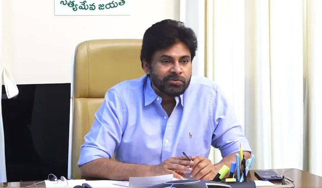 Non-bailable cases against those who destroyed the road.. Pawan orders Non-bailable cases against those who destroyed the road.. Pawan orders