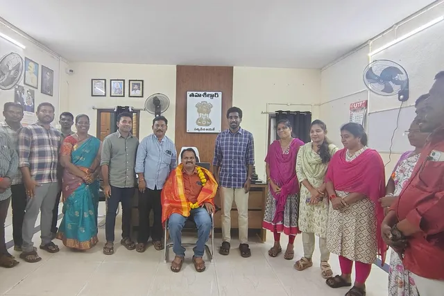 రెవెన్యూ సర్వీసెస్ అసోసియేషన్ కార్యదర్శిగా ఫయాజ్ భాషా ఏకగ్రీవం