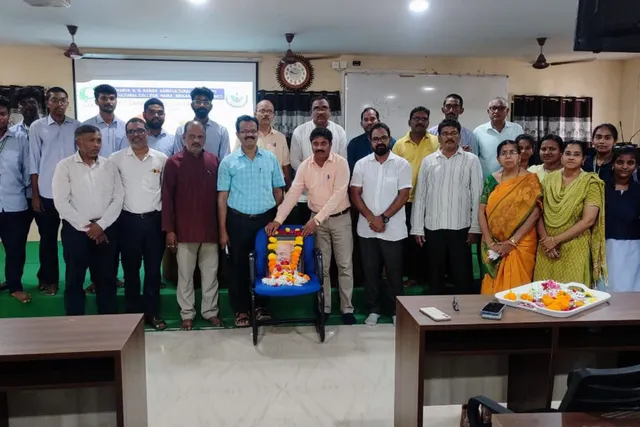 గాంధీ జయంతి: నైర వ్యవసాయ కళాశాలలో ఘనంగా వేడుకలు