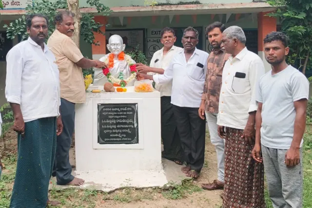 నారాయణపురం గ్రామంలో గాంధీ జయంతి వేడుకలు