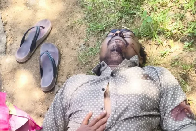 బుచ్చిరెడ్డి పాలెం రోడ్డులో రోడ్డు ప్రమాదం.. ఒకరు మృతి