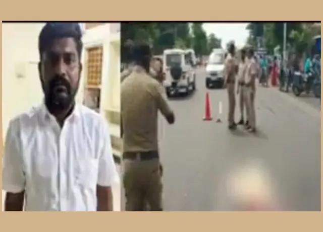 திண்டுக்கல் அருகே பட்டப்பகலில் நடுரோட்டில் ஒருவர் வெட்டிப் படுகொலை