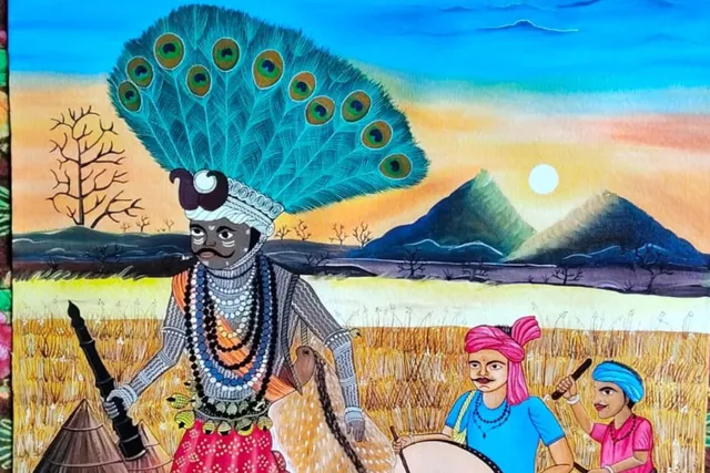 జైనూర్ మండల ఆదివాసి మహిళలకు గోండు చిత్రకళ ఉచిత శిక్షణ
