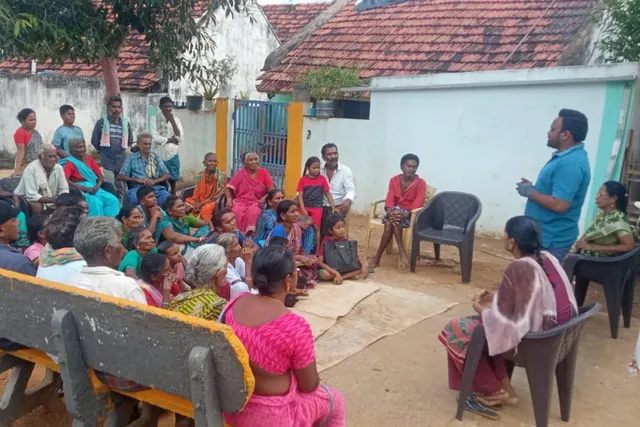 సేంద్రీయ వ్యవసాయంలో ఎరువుల నియంత్రణపై రైతులకు నాసా శిక్షణ