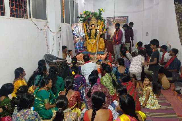 వెంకటాపూర్ లో శరన్నవరాత్రి ఉత్సవాలు: అన్నపూర్ణాదేవి రూపంలో అమ్మవారు వెంకటాపూర్ లో శరన్నవరాత్రి ఉత్సవాలు: అన్నపూర్ణాదేవి రూపంలో అమ్మవారు