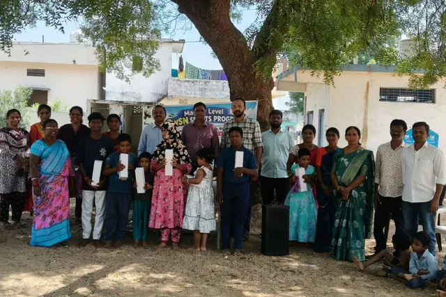 ధర్పల్లి ZPHS ప్రైమరీ స్కూల్లో మండల స్థాయి క్రీడలు