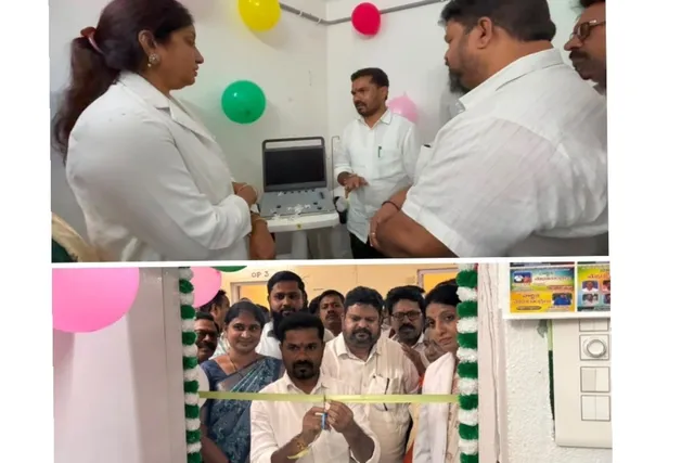 సిహెచ్సి లో అల్ట్రా సౌండ్ స్కాన్ మిషన్ ప్రారంభించిన ఎమ్మెల్యే