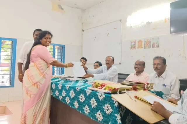 సీతారామపురంలో టీడీపీ ఎంపీపీ అభ్యర్థిగా చింతల కళావతి నామినేషన్