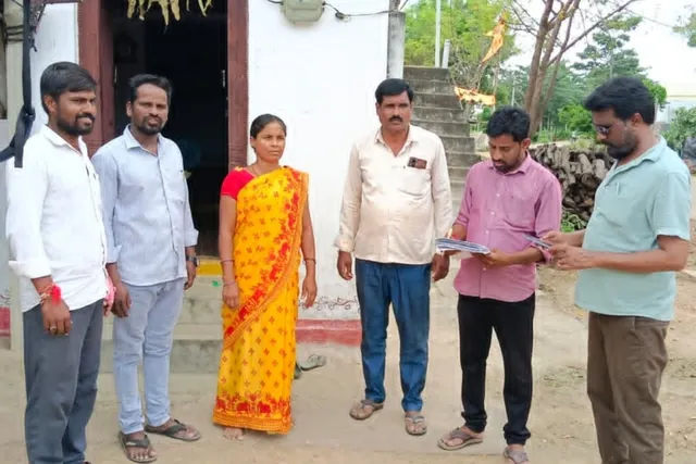 ఎడ్ బిడ్ తండాలో పెన్షన్ దరఖాస్తుల పరిశీలన ప్రారంభం