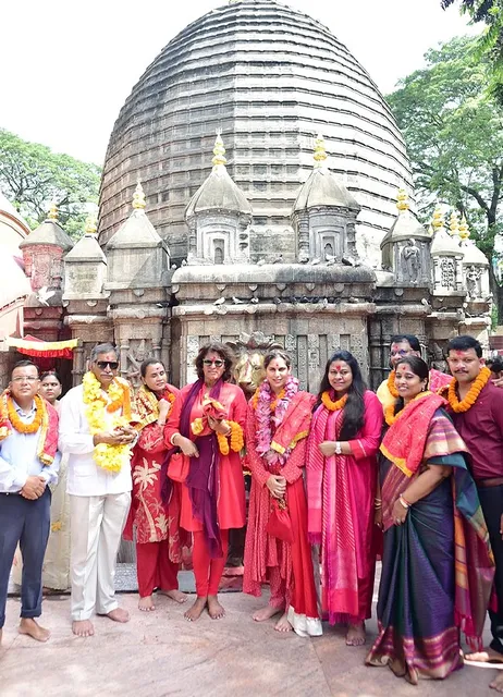 కామాఖ్య మాతను దర్శించుకున్న ఉపాసన