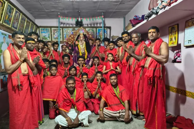 తిరుమలాపూర్ లో భవానీ మాత స్వాముల శరన్నవరాత్రి పూజలు