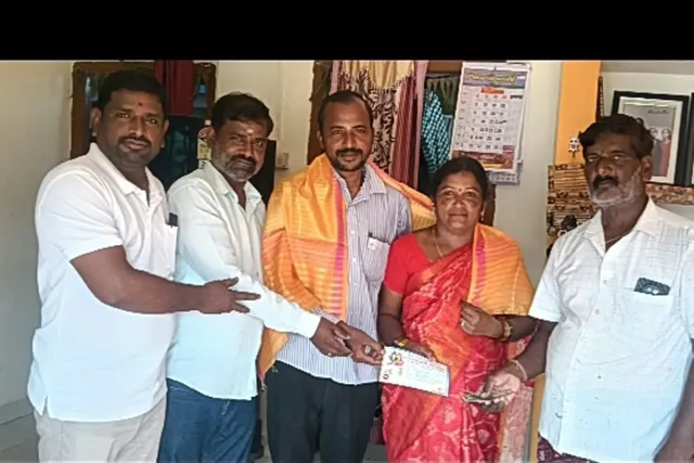 బసవేశ్వర ఆలయ నిర్మాణానికి రూ.5,116 విరాళం