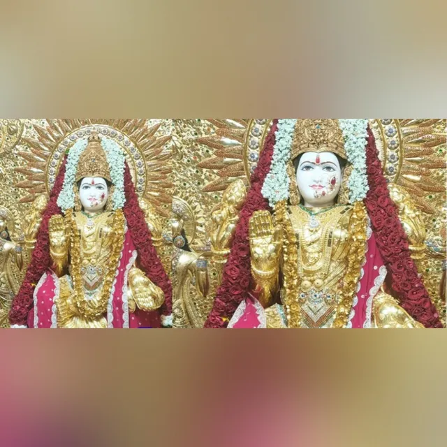 మహాలక్ష్మి అమ్మవారికి 16 కిలోల బంగారు చీర