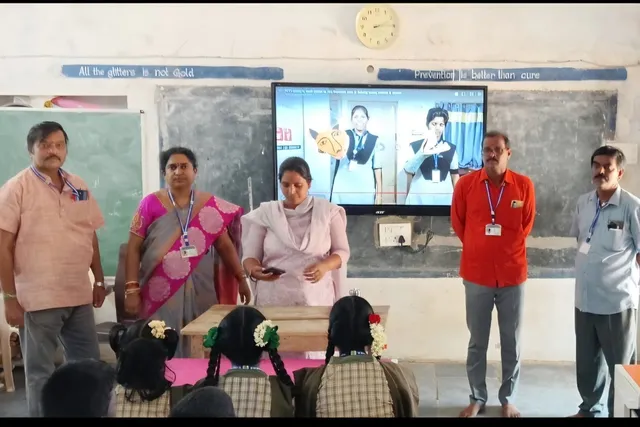 కండ్రిగ ఉన్నత పాఠశాలలో విద్యార్థులకు కెరీర్ గైడెన్స్