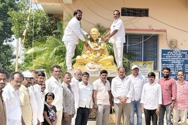 చేబర్తిలో ఘనంగా గాంధీ, శాస్త్రి జయంతి వేడుకలు