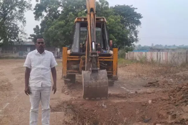 నందిపేట్‌లో నూతన గ్రంథాలయ భవన నిర్మాణ పనులు ప్రారంభం