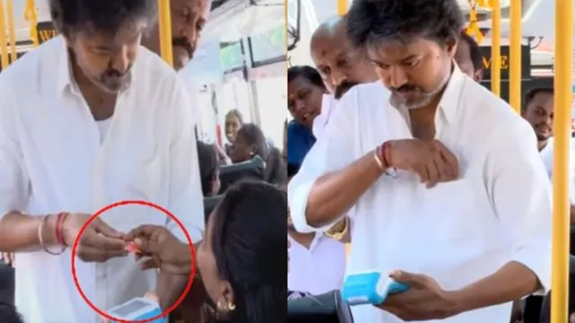 முதல்வர் விஜய்க்கு கடிதம், சாக்லேட்டுகள் கொடுத்த பெண்கள்