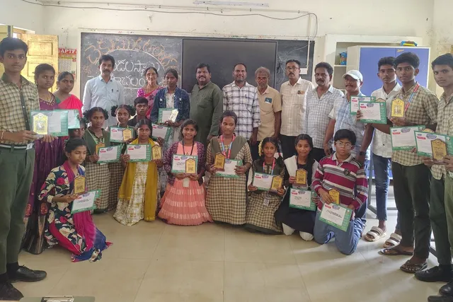 చెకుముకి సైన్స్ టాలెంట్ టెస్ట్‌లో కనుపూరు విద్యార్థుల ప్రథమ స్థానం