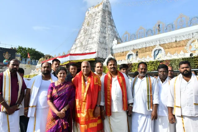 తిరుమలలో శ్రీవారిని దర్శించుకున్న ఎమ్మెల్యే అమర్నాథ్ రెడ్డి