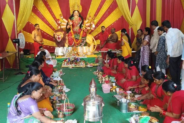తారకరామాలో ఘనంగా దుర్గాదేవి నవరాత్రి ఉత్సవాలు