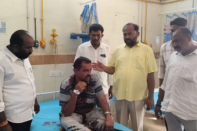 రాజంపేటలో టీడీపీ కార్యకర్తపై దాడి