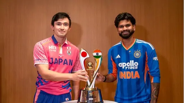 జపాన్‌తో 5 ఓవర్ల మ్యాచ్‌.. ఇండియా బ్యాటింగ్‌