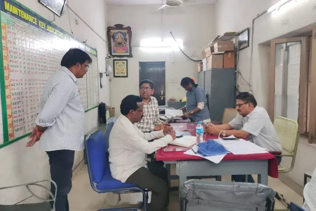 రాజమండ్రి డిపోలో ఆర్టీసీ హెడ్ ఆఫీస్ సిఎంఈ ఇన్స్పెక్షన్