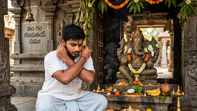 గణపతి పూజలో భాగంగా గుంజీలు ఎందుకు తీస్తారు?