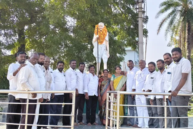 భూంపల్లి గ్రామంలో గాంధీ జయంతి