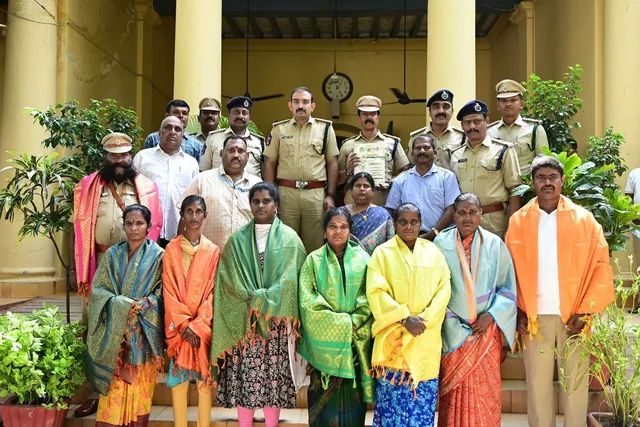 చిత్తూరు జిల్లా పోలీస్ కార్యాలయానికి “స్వచ్ఛ ఆంధ్ర” అవార్డు