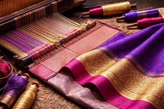 காஞ்சி பட்டின் கவுரவத்தை காக்க தவெக அரசு களத்தில் இறங்கியது