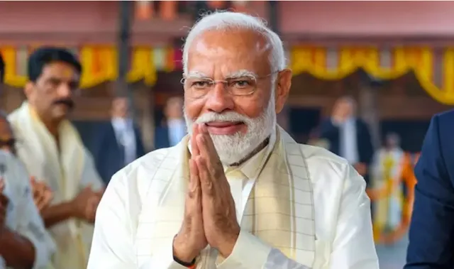 దేశవ్యాప్తంగా దీపాలతో మోదీకి బర్త్‌డే విషెస్