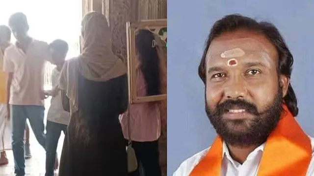 ஸ்ரீரங்கம் கோவில் வளாகத்தில் பர்தா அணிந்த பெண்: விசாரணை கோரிக்கை
