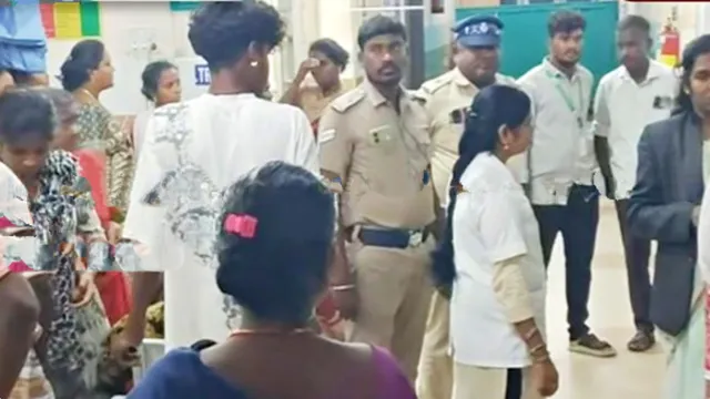 திருவள்ளூர் அருகே பெண் மீது பெட்ரோல் ஊற்றி தீவைப்பு