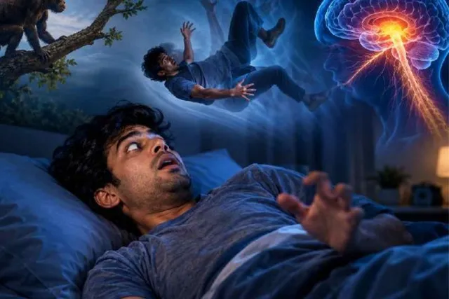 தூக்கத்தில் கீழே விழுவது போல் திடுக்கிடுவது ஏன்? தூக்கத்தில் கீழே விழுவது போல் திடுக்கிடுவது ஏன்?
