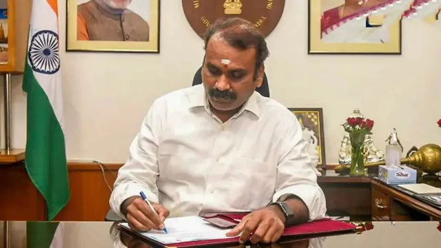 எல் முருகன் ராஜினாமா செய்யப்பட்ட நிலையில் இடைத்தேர்தல் அறிவிப்பு
