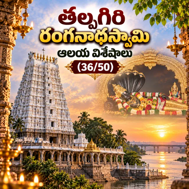 తల్పగిరి రంగనాథస్వామి ఆలయ విశేషాలు (36/50)